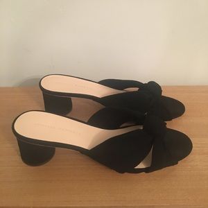 Loeffler Randall Celeste Knot Slide - Black Size 9